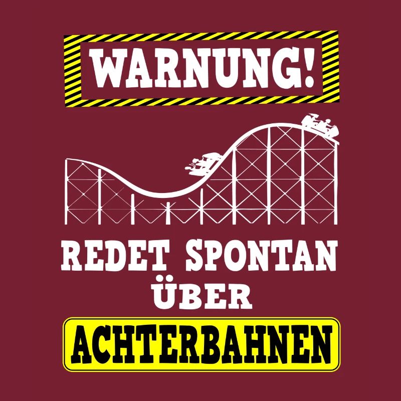 Speaks spontaneously about roller coasters roller coaster fun fair