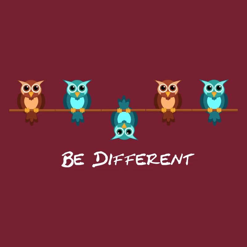 Be different