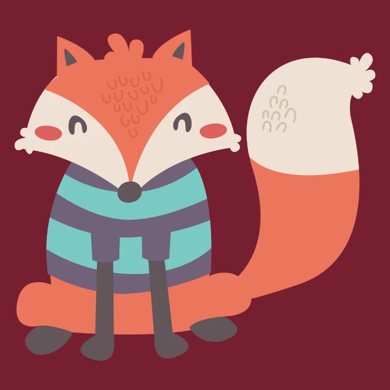Sweet fox with Ringelpulli