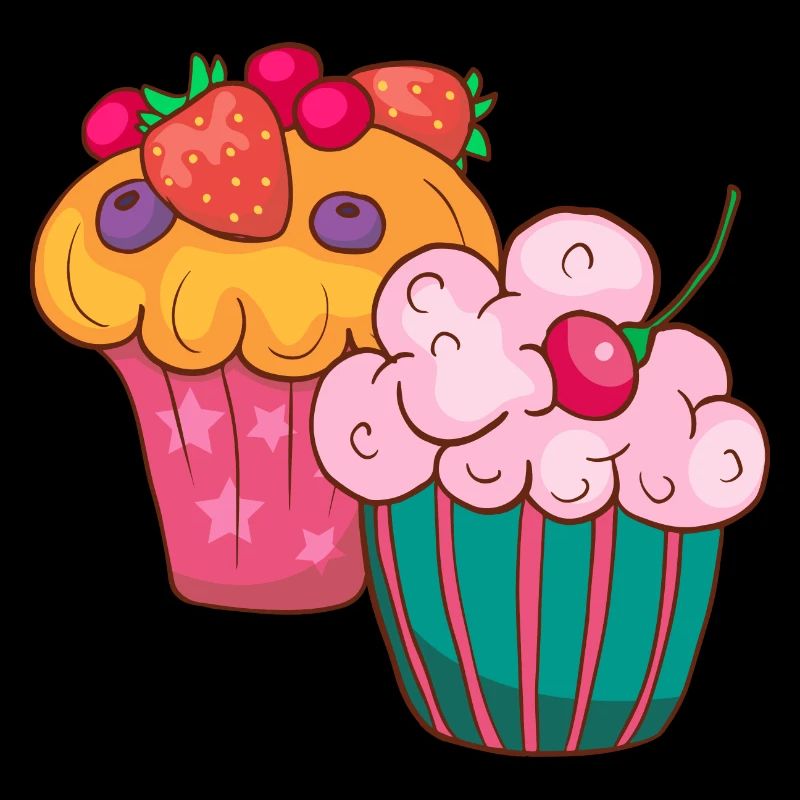 Cupcake Muffin Kuchen Backen Süßigkeiten Törtchen