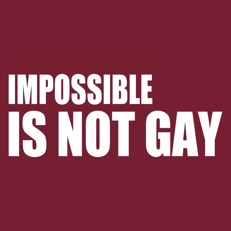 impossible is not gay