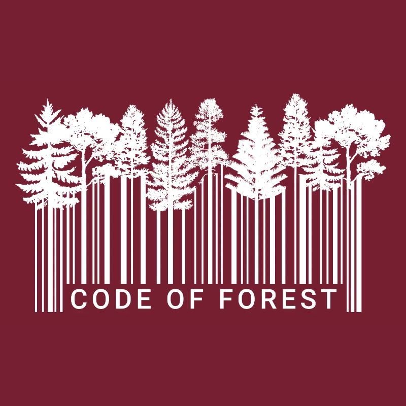 Code à barres Forest Nature Forest Code Trees 2
