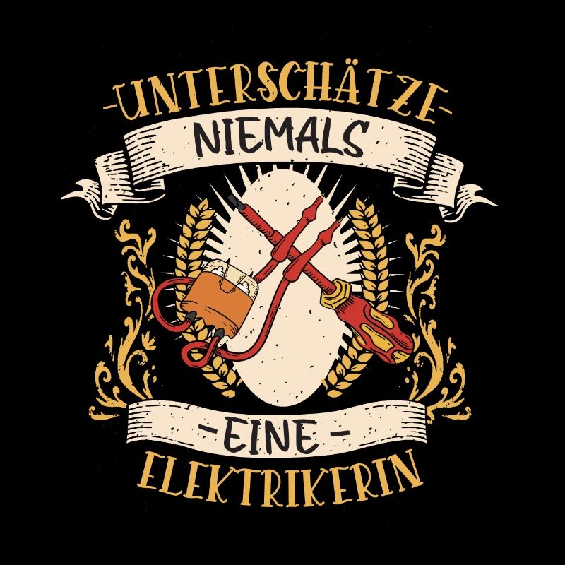 Elektrikerin Beruf Design lustiges Geschenk