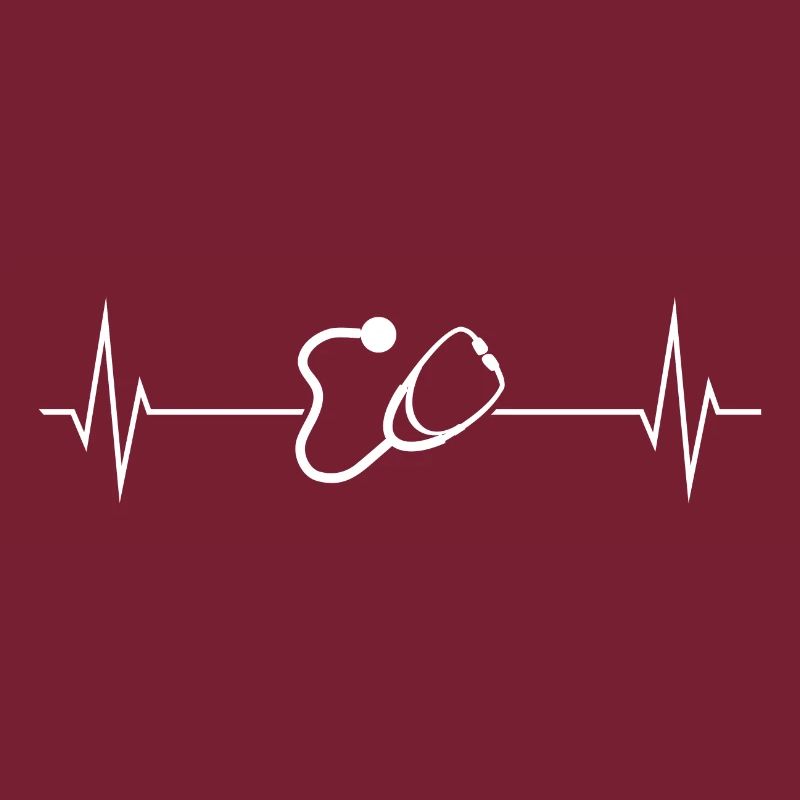 Médecin stéthoscope rythme cardiaque