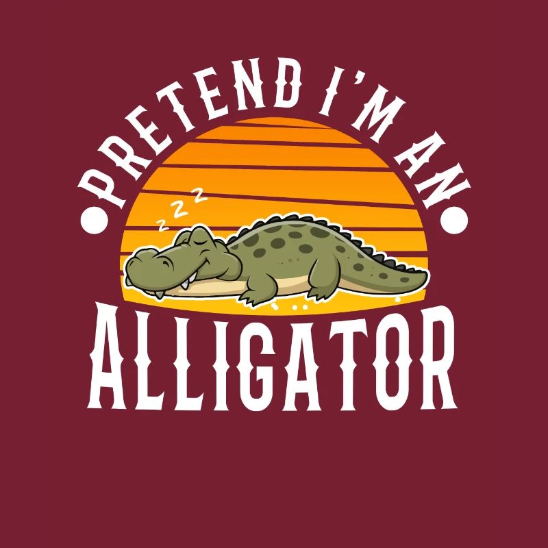Faites semblant d’être un alligator