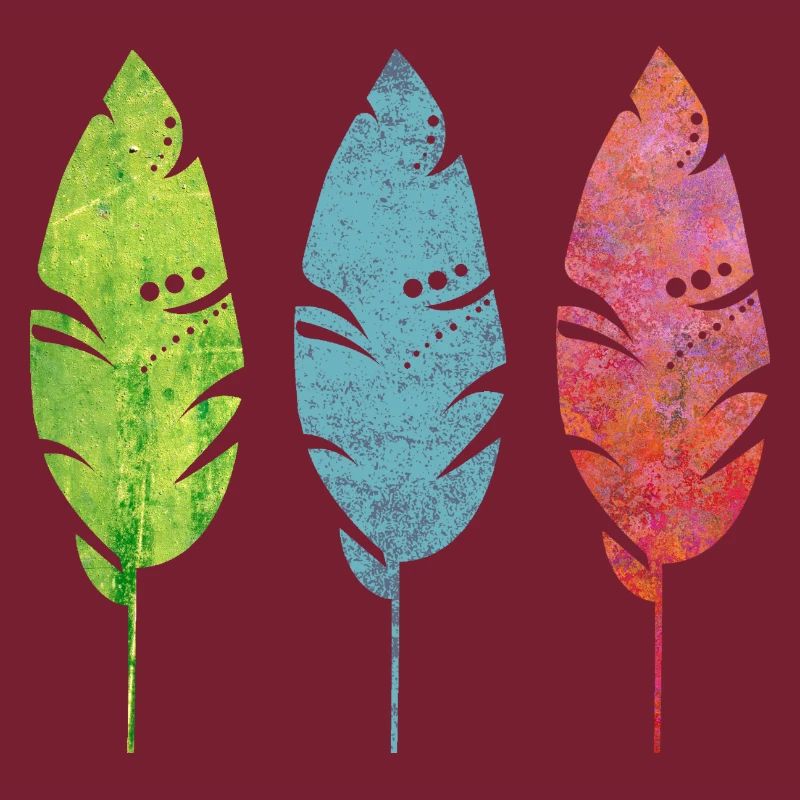 Three tender feathers