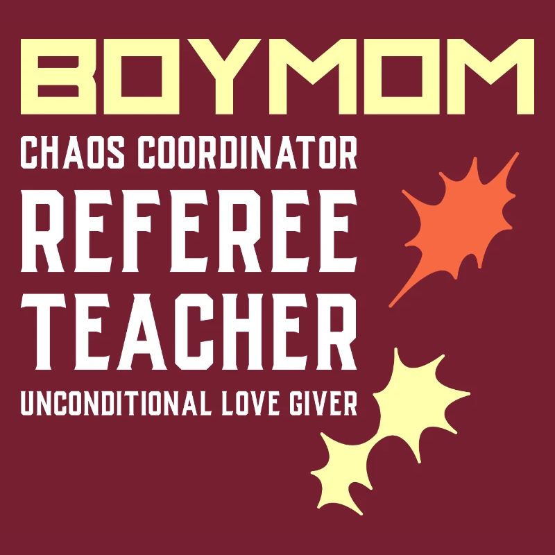 Boy Mom Mama von Söhnen Mutter von Jungs Geschenk