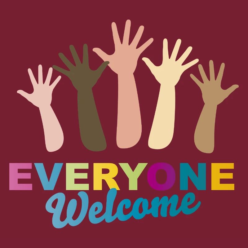 Everyone Welcome Hands
