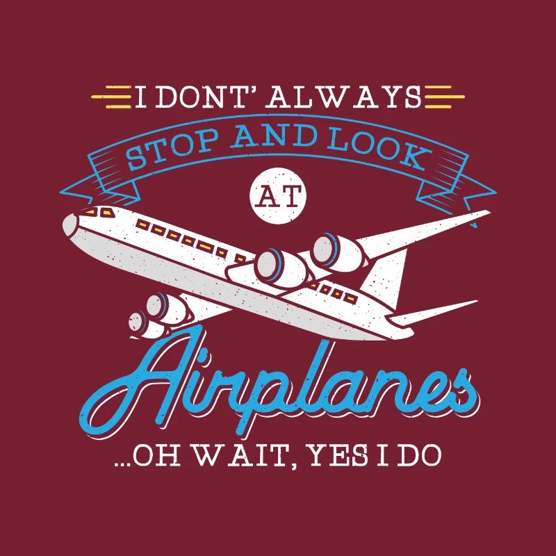 Airplane - pilot, technician, engineer gift
