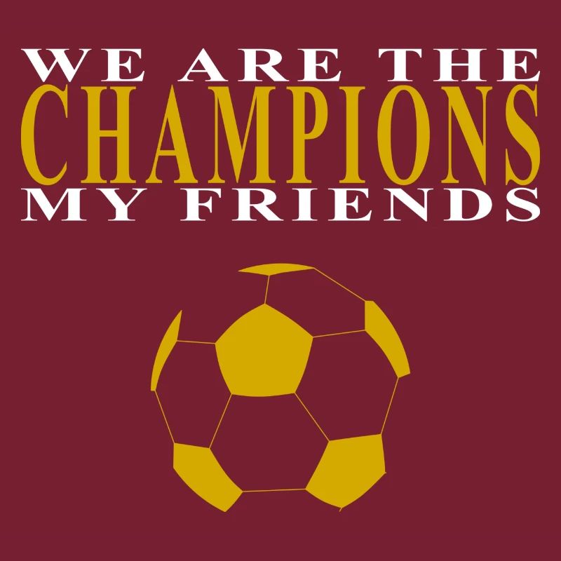 Wir sind der Champion, Fußball, Couleur oder