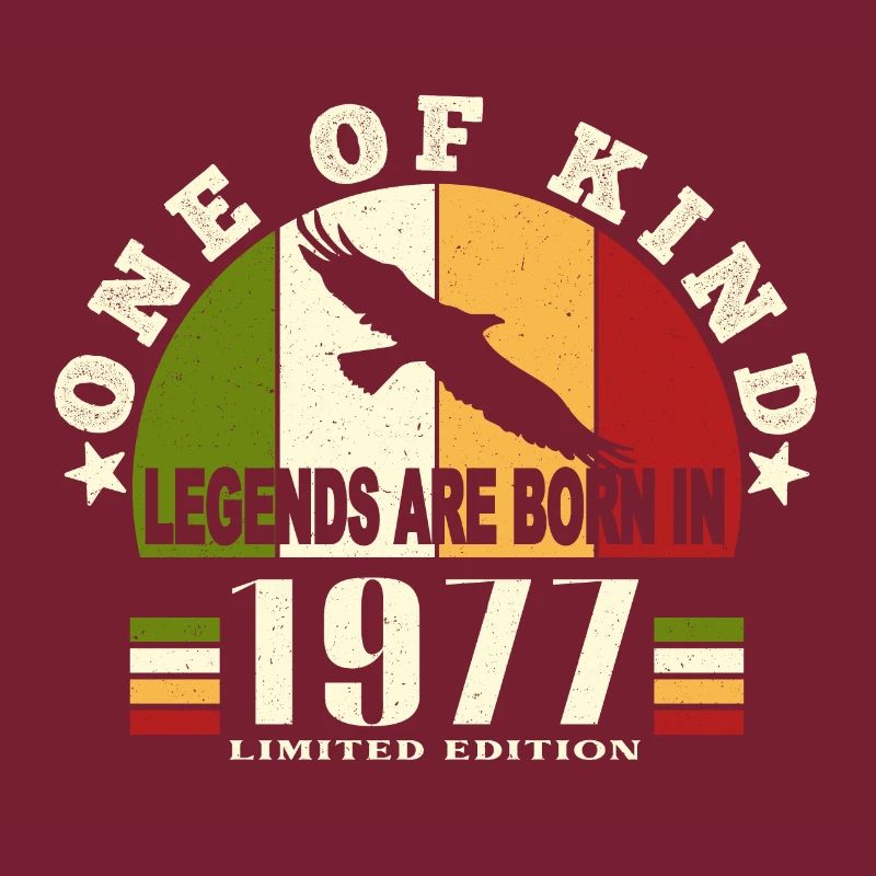 Legend Born 1977 anniversaire 47 ans