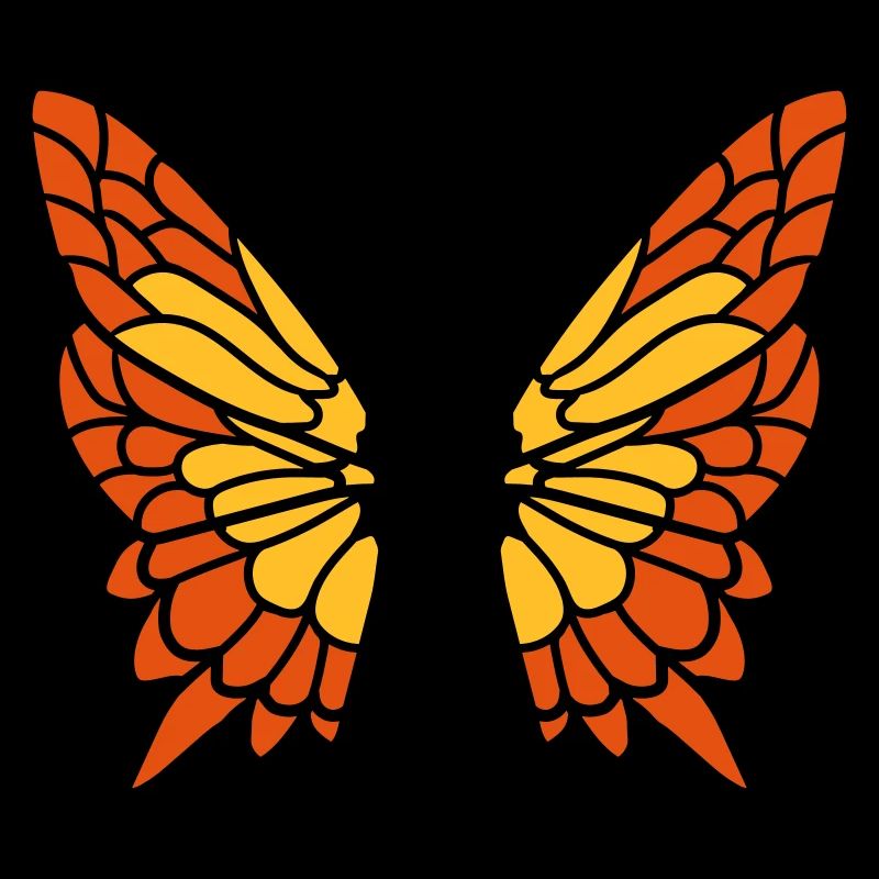 Butterfly Fluegel Pattern