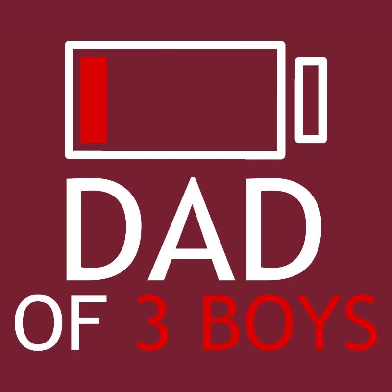 papa de 3 garçons