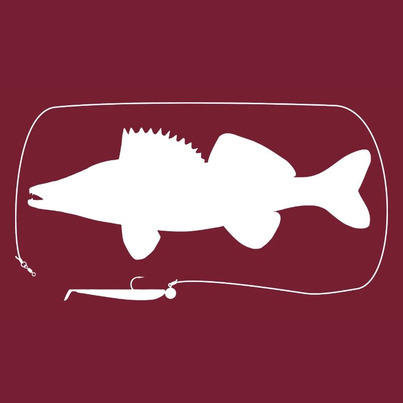 Pike-perch with softbait
