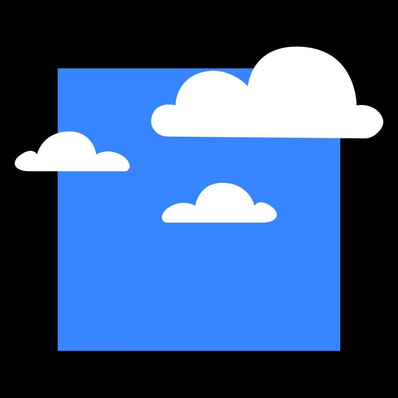 Des nuages dans le ciel