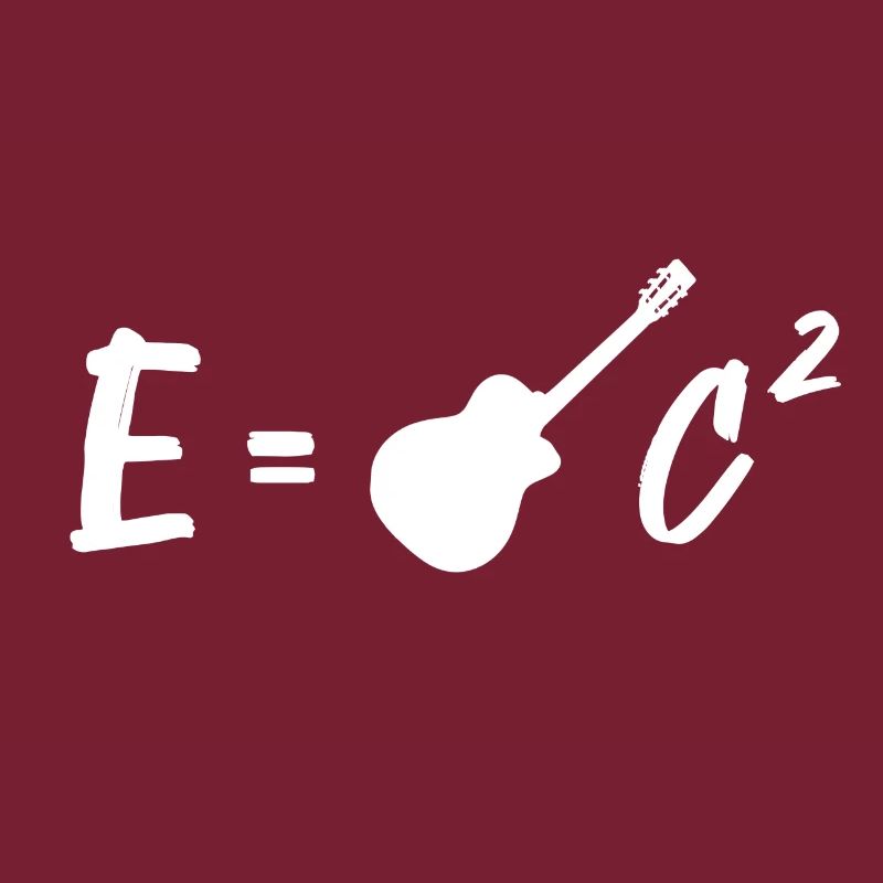 guitare drôle drôle e = mc