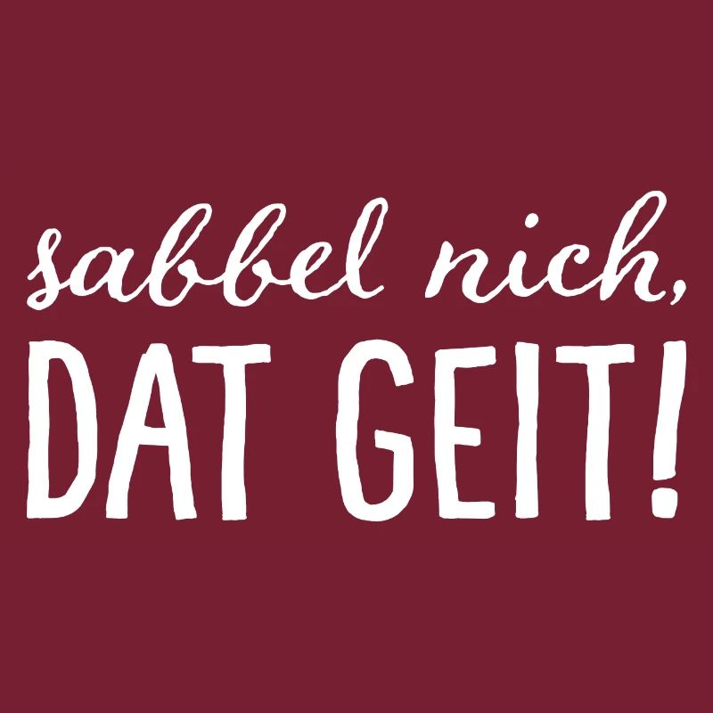 Sabbel nich, dat geit! Blanc