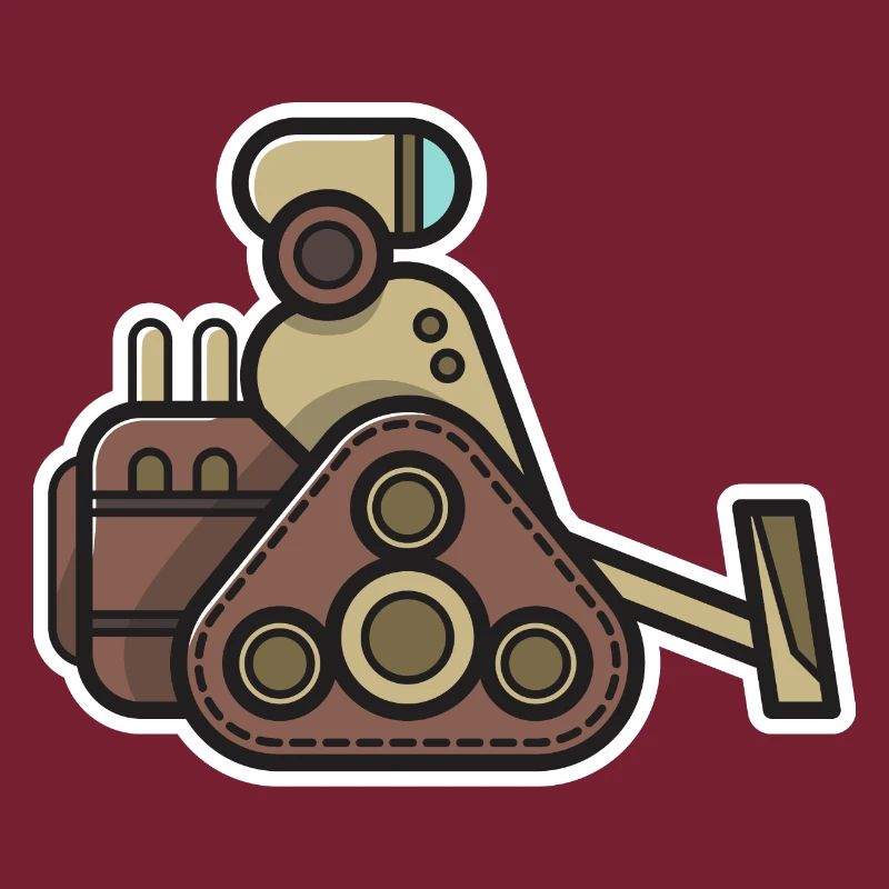 Robot Cadeau Robotique Nerd Technique Steampunk