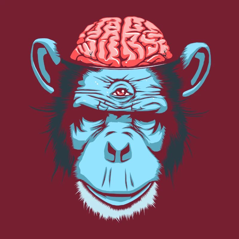 Gehirn Chimp