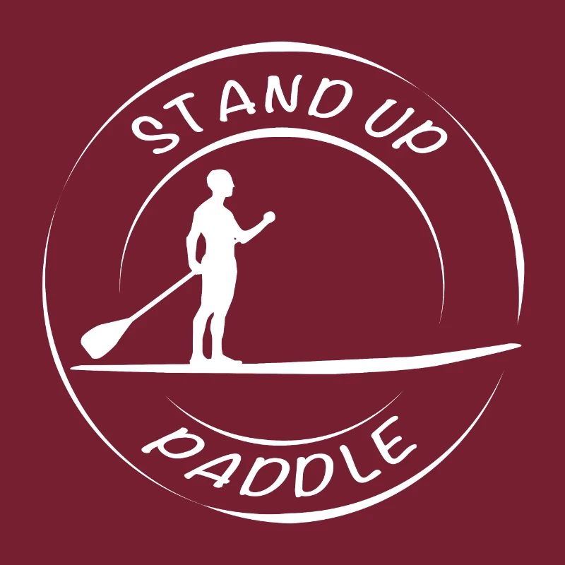 SUP Trend Stand Up Paddle LOGO Blanc