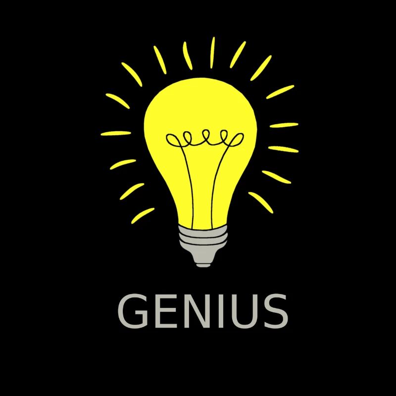 Glühbirne Genius