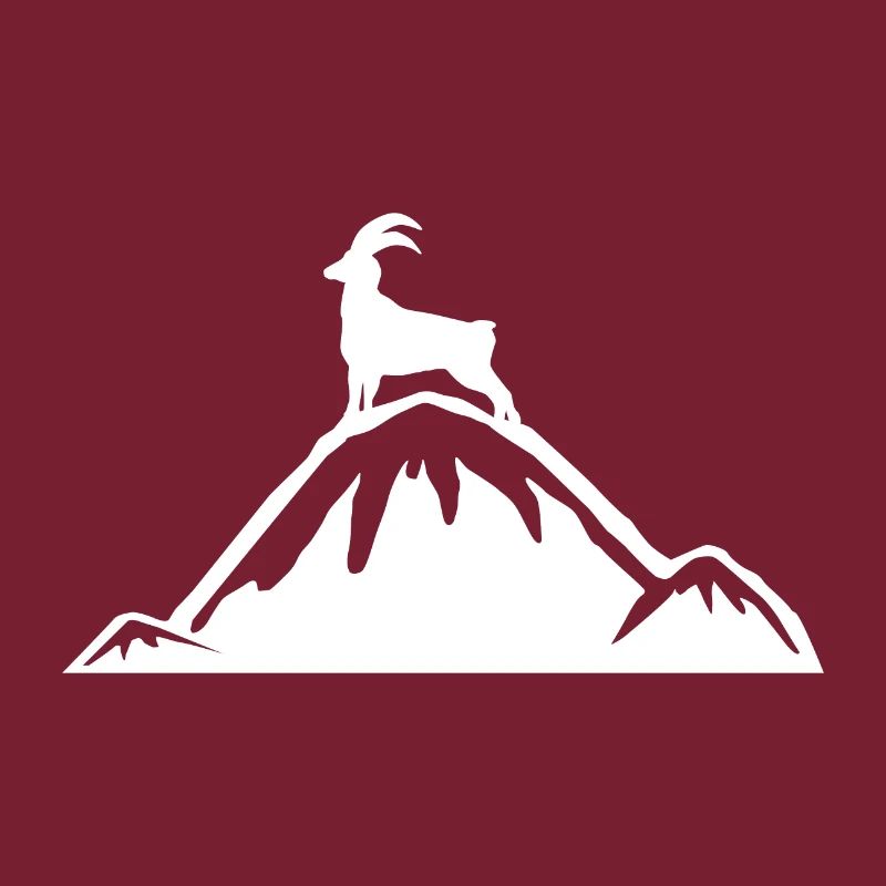 Alpen Steinbock Bergsteigen Geschenkidee