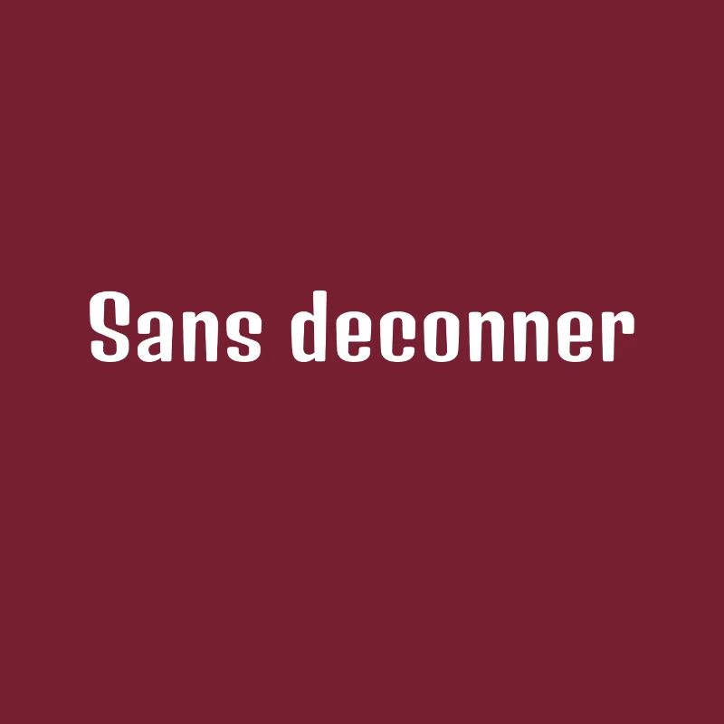 sans deconner