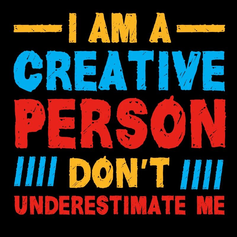 Creative Person Spruch Geschenkidee