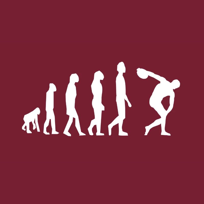 Lancer de Discus Discus Lanceur de Disque Evolution Discus