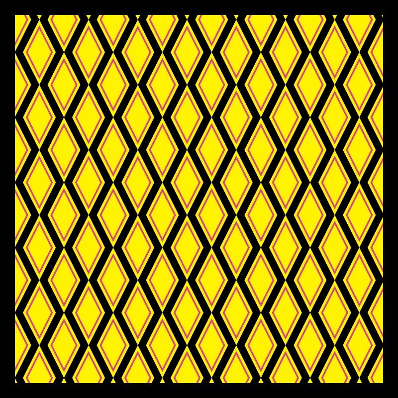 Kite diamond pattern