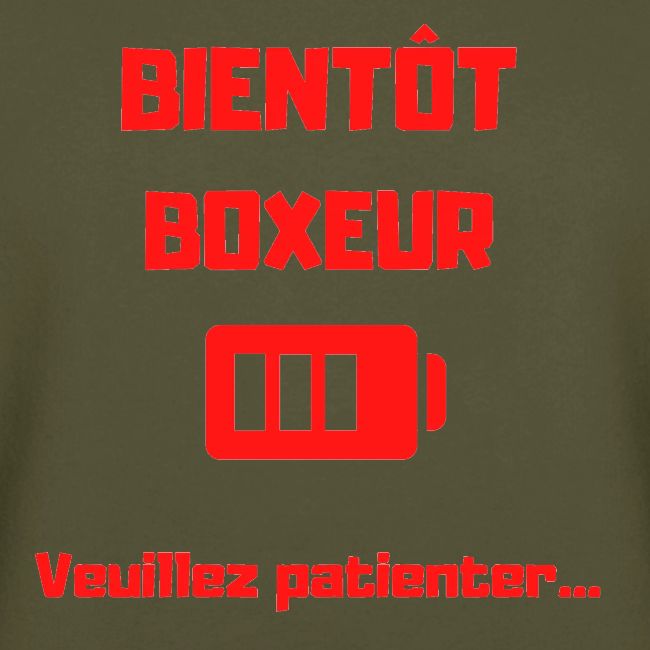 BIENTOT BOXEUR ROUGE