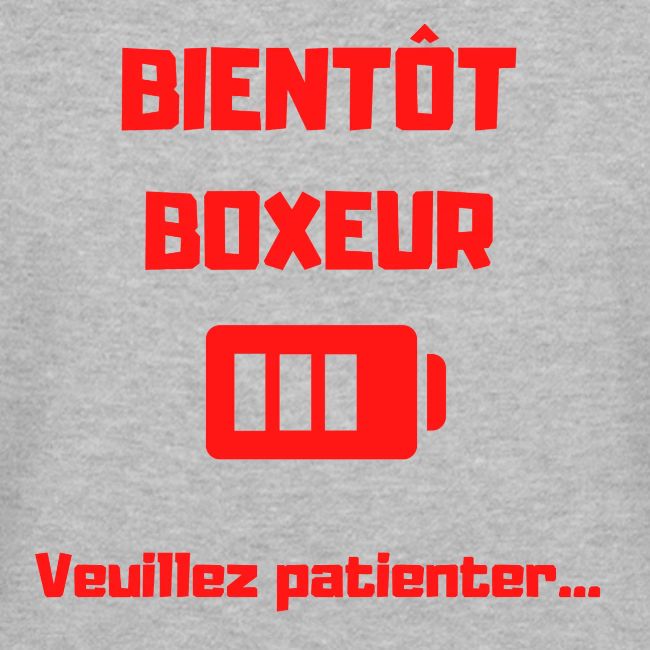 BIENTOT BOXEUR ROUGE