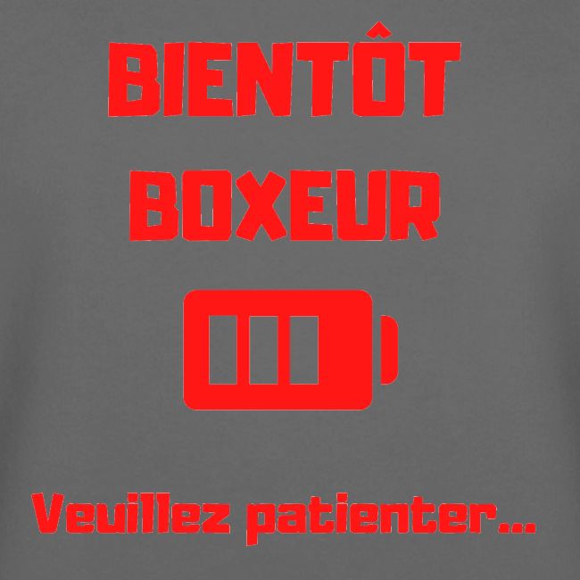 BIENTOT BOXEUR ROUGE
