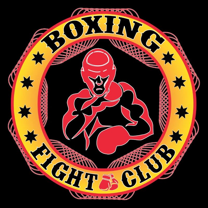 Conception de club de combat de boxe