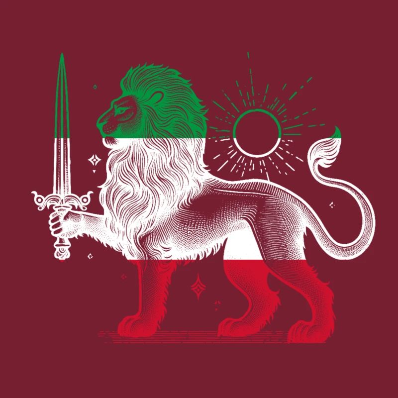 Shir o Khorshid - Conception persane (iran)