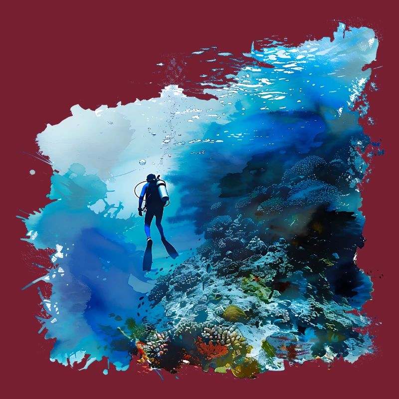 Weightless gliding while diving