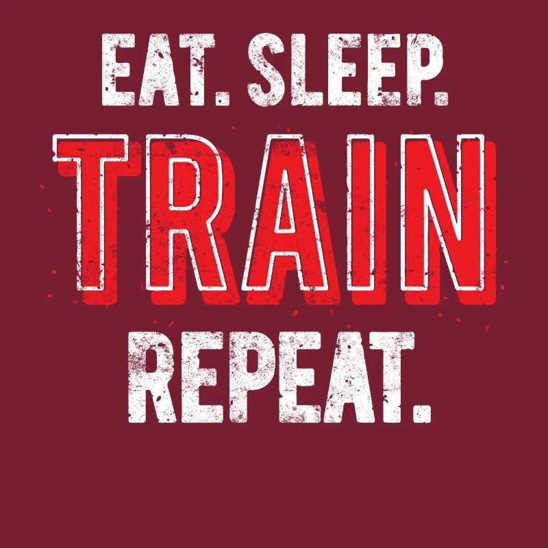 Manger Dormir Train Répéter