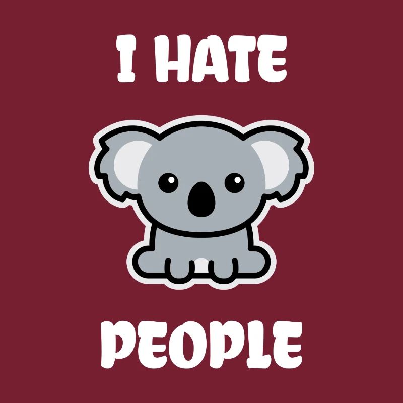 Koala Bear I Hate People