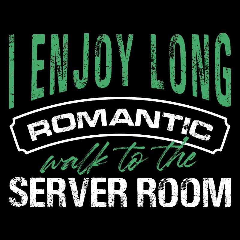 I Enjoy Long Romantic Walk To The Server Room
