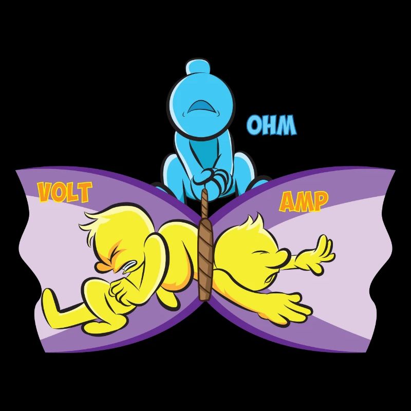 Ohm law electrical engineering physics physicist gift