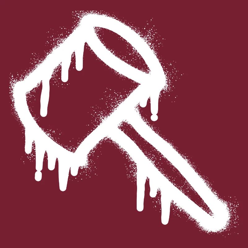 Hammer Justice Graffiti