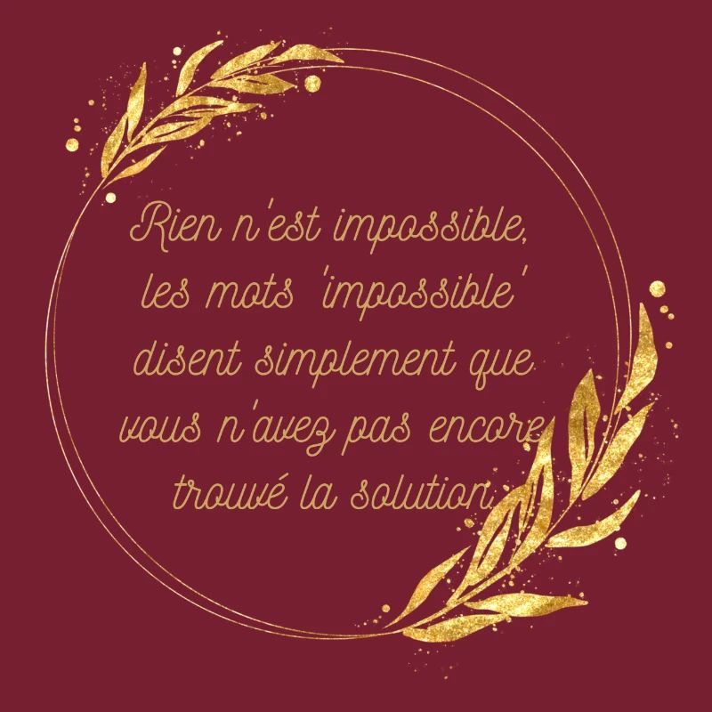 Impossible n'est pas Solution