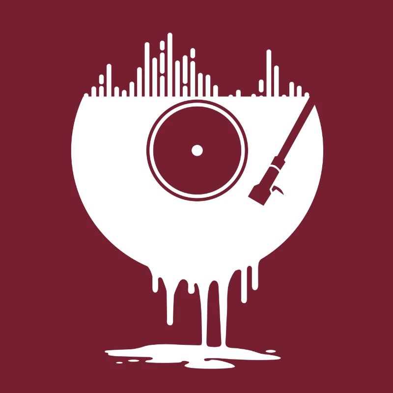 Basic DJ und Schallplatten Design