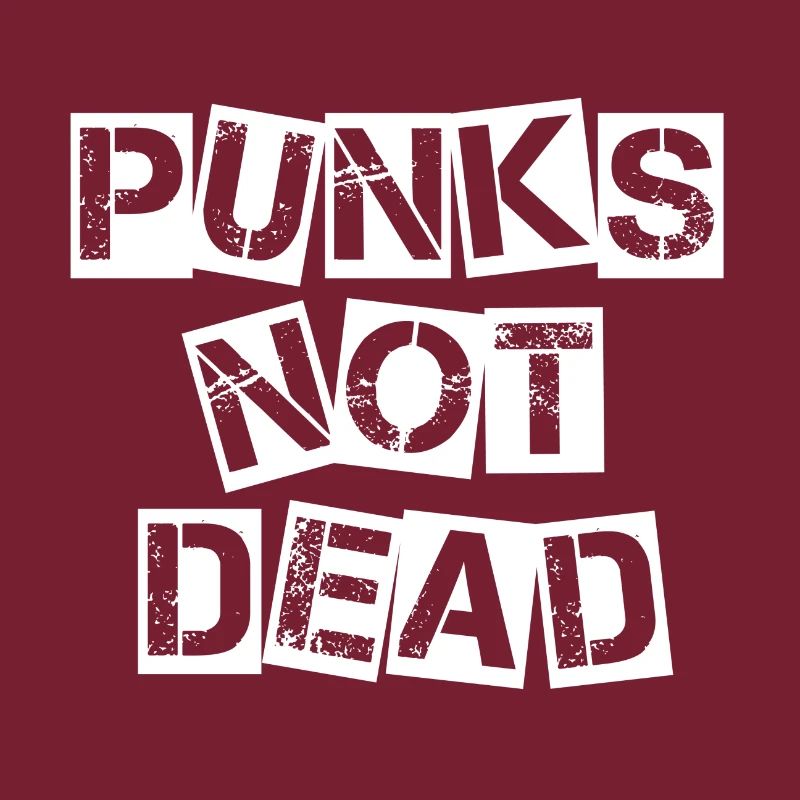 Punks not dead punk rock punk anarchy gift