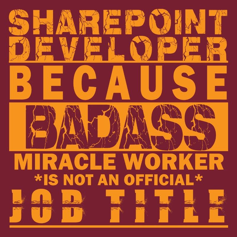 SHAREPOINT DEVELOPER