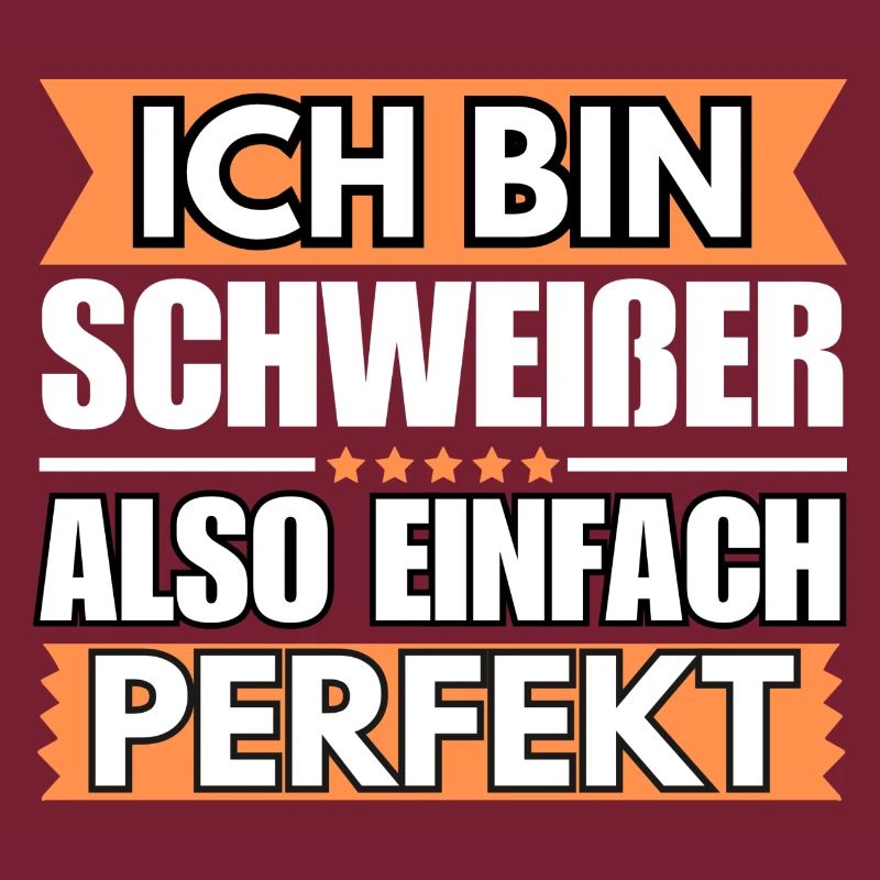 Einfach ein Perfekter Schweißer