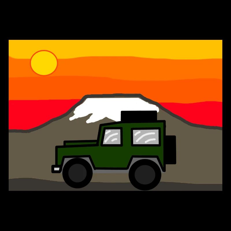 Offroader in Afrika