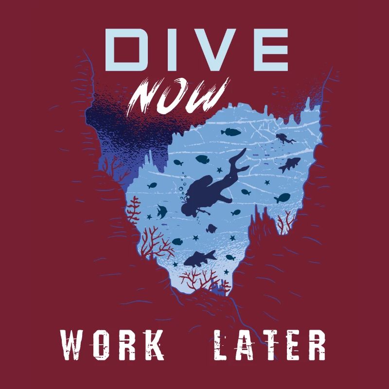 Instructor Scuba Diver Dive Now