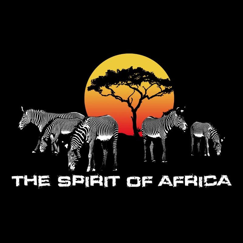 l'Esprit de l'Afrique (zèbres)