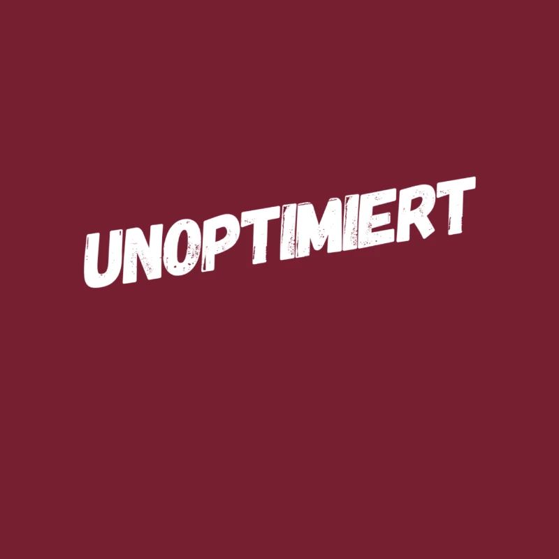ich optimiere mich